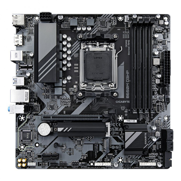 Материнская плата Gigabyte B650M D3HP, AM5, micro-ATX | AFOX.SU