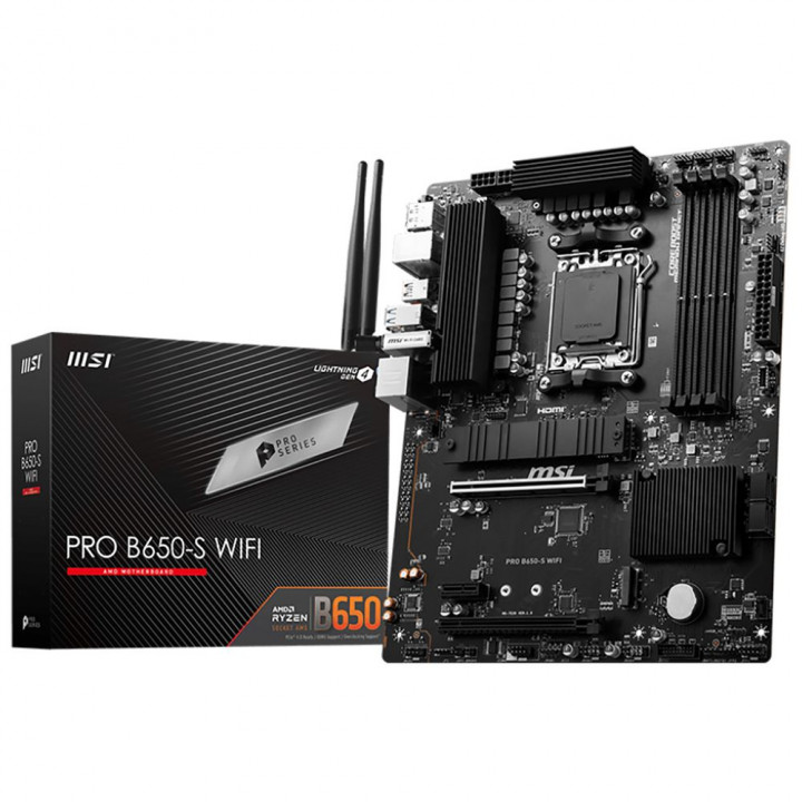 Материнская плата MSI PRO B650-S WIFI, AM5, ATX, Wi-Fi | AFOX.SU