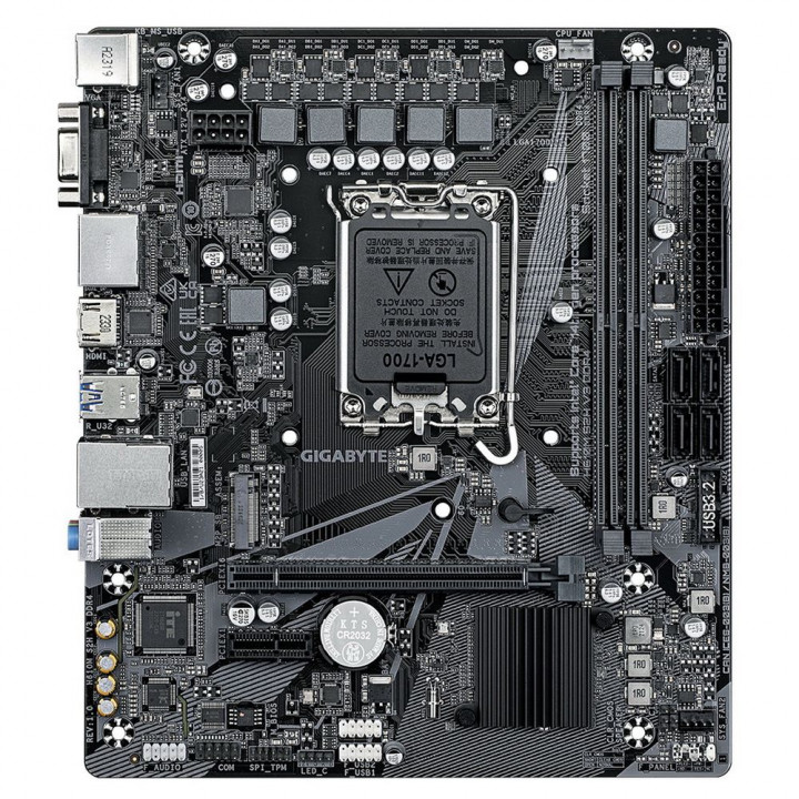 Материнская плата Gigabyte H610M S2H V3 DDR4, LGA1700 | AFOX.SU