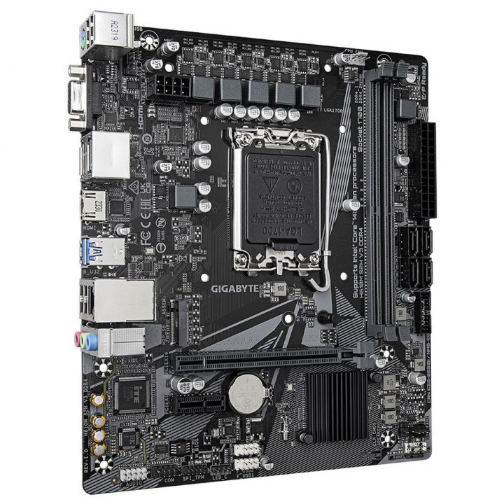 Материнская плата Gigabyte H610M S2H V3 DDR4, LGA1700 | AFOX.SU