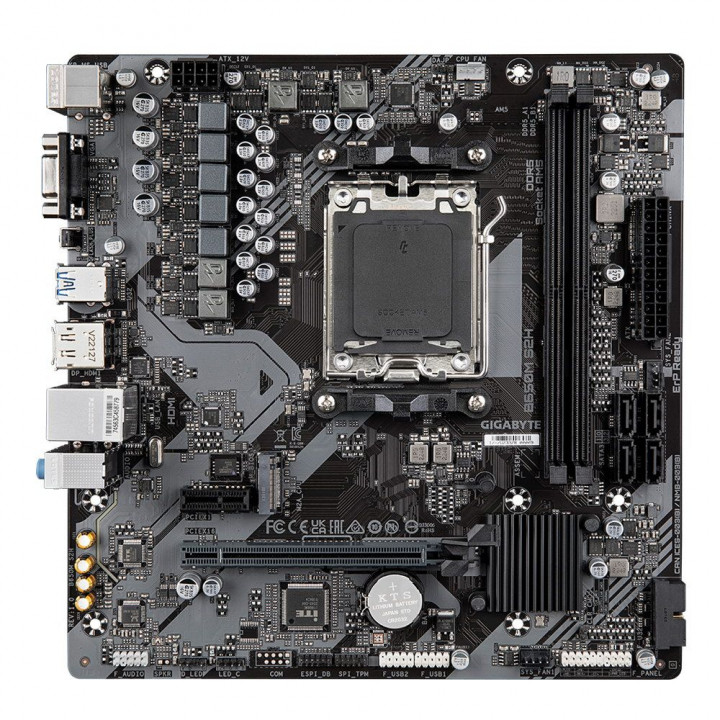 Материнская плата Gigabyte B650M S2H, AM5, micro-ATX | AFOX.SU
