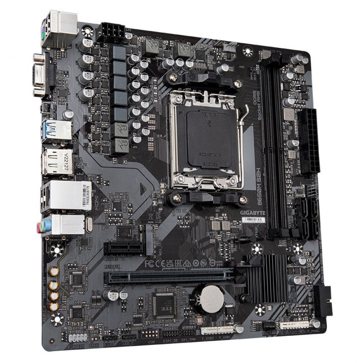 Материнская плата Gigabyte B650M S2H, AM5, micro-ATX | AFOX.SU