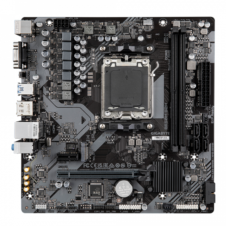 Материнская плата Gigabyte B650M S2H, AM5, micro-ATX | AFOX.SU