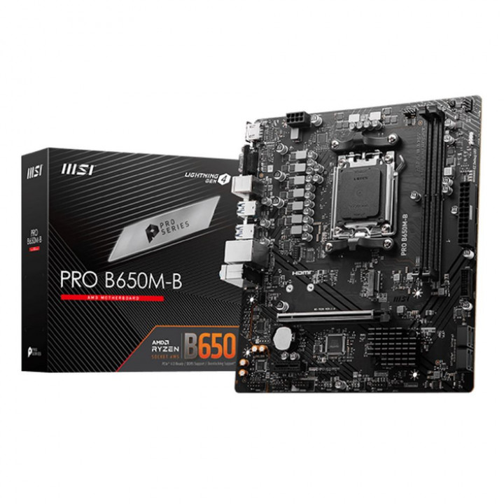 Материнская плата MSI PRO B650M-B, AM5, micro-ATX, B650 | AFOX.SU