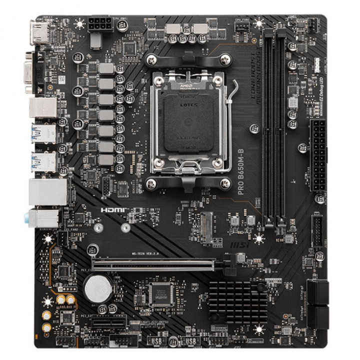 Материнская плата MSI PRO B650M-B, AM5, micro-ATX, B650 | AFOX.SU