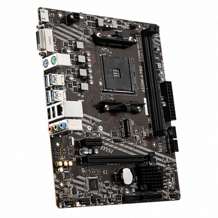 Материнская плата MSI A520M-A PRO, AM4, micro-ATX, DDR4 | AFOX.SU