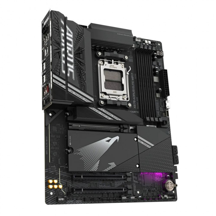 Плата Gigabyte X870 AORUS ELITE WIFI7, 4× M.2, Wi-Fi 7 | AFOX.SU