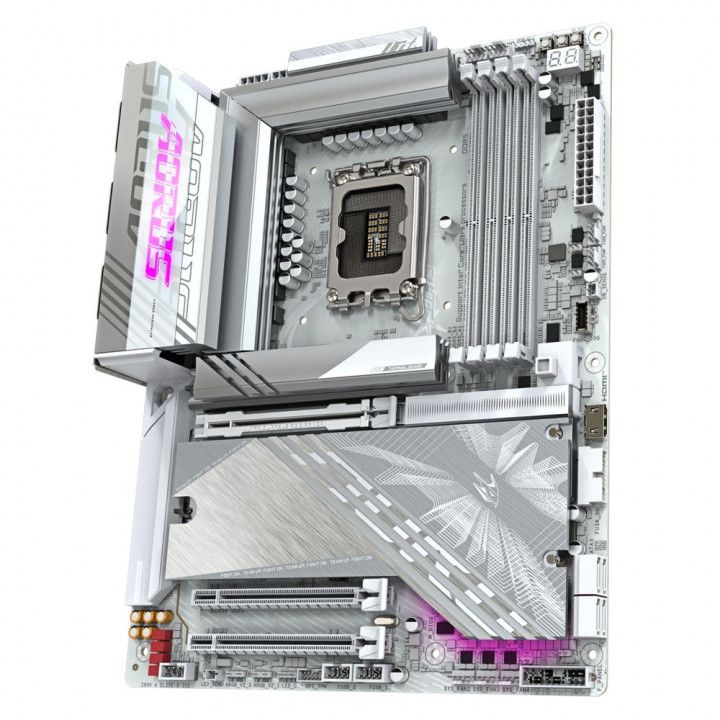 Плата Gigabyte Z890 AORUS ELITE X ICE, 5× M.2 | AFOX.SU