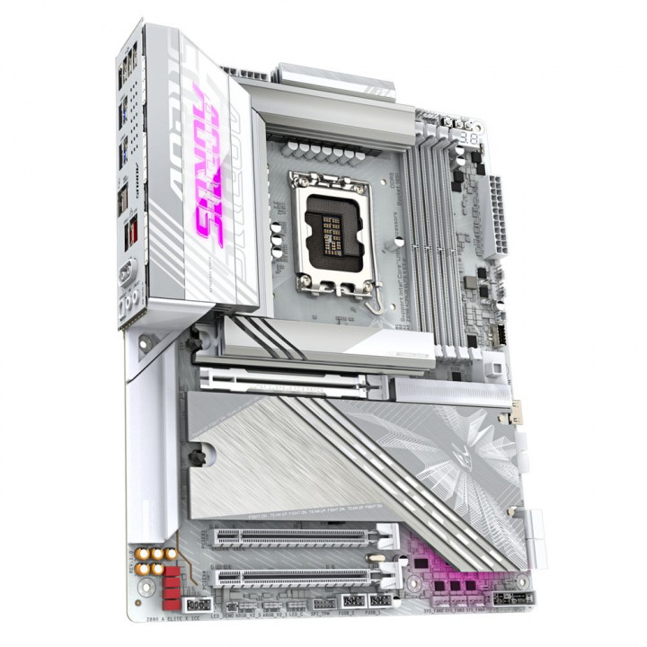 Плата Gigabyte Z890 AORUS ELITE X ICE, 5× M.2 | AFOX.SU