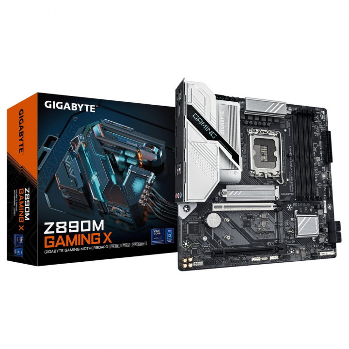 Плата Gigabyte Z890M GAMING X, LGA1851, micro-ATX, Z890 | AFOX.SU