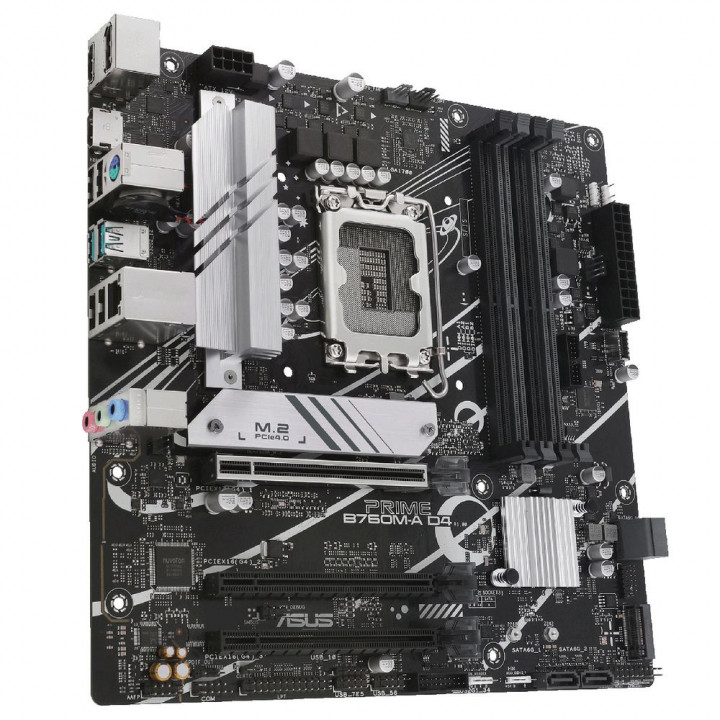 Плата ASUS PRIME B760M-A D4-CSM, 3 слота x16, 2.5G LAN | AFOX.SU