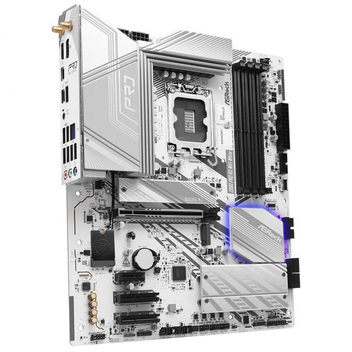 Плата ASRock Z890 PRO RS WIFI WHITE, LGA1851, 4× M.2 | AFOX.SU