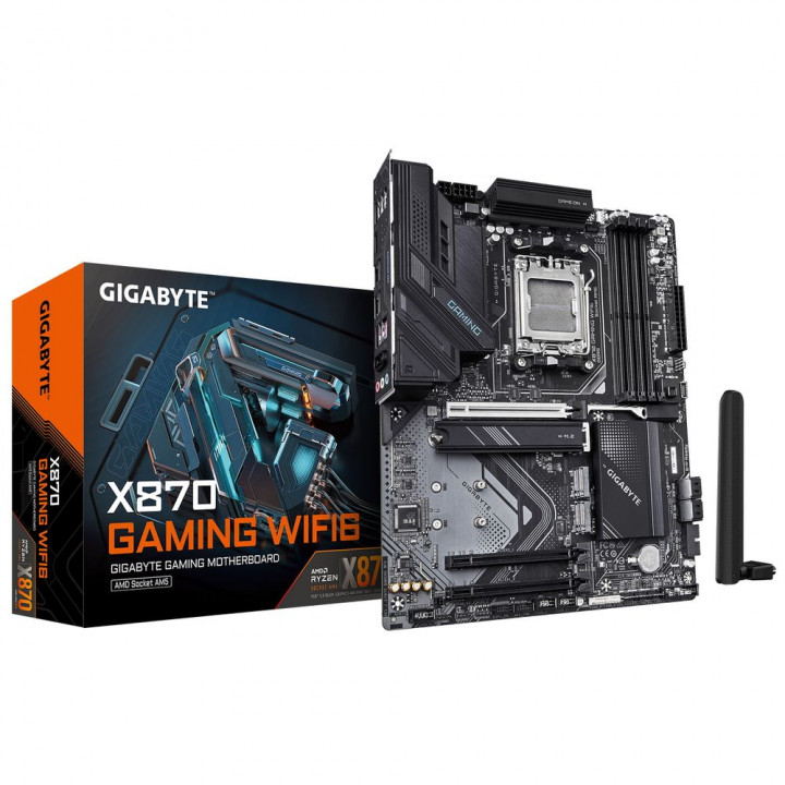 Плата Gigabyte X870 GAMING WIFI6, AM5, USB4, PCIe 5.0 | AFOX.SU