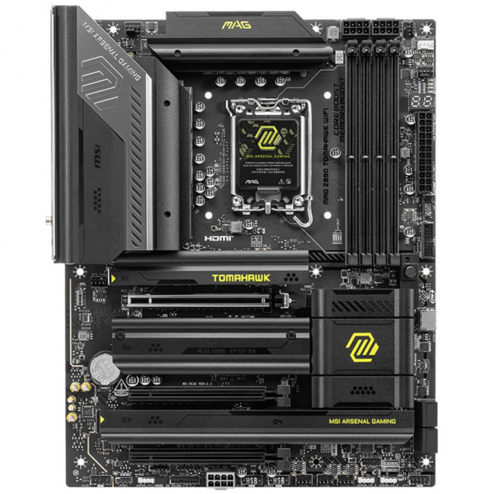 Плата MSI MAG Z890 TOMAHAWK WIFI, LGA1851, 5G LAN | AFOX.SU