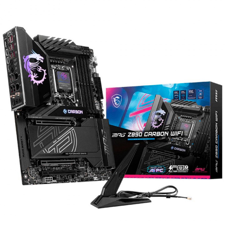 Плата MSI MPG Z890 CARBON WIFI, 5× M.2, LGA1851, Z890 | AFOX.SU