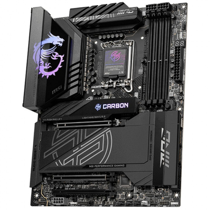 Плата MSI MPG Z890 CARBON WIFI, 5× M.2, LGA1851, Z890 | AFOX.SU