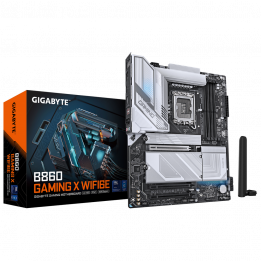 Плата Gigabyte B860 GAMING X WIFI6E, LGA1851, Wi-Fi 6E | AFOX.SU