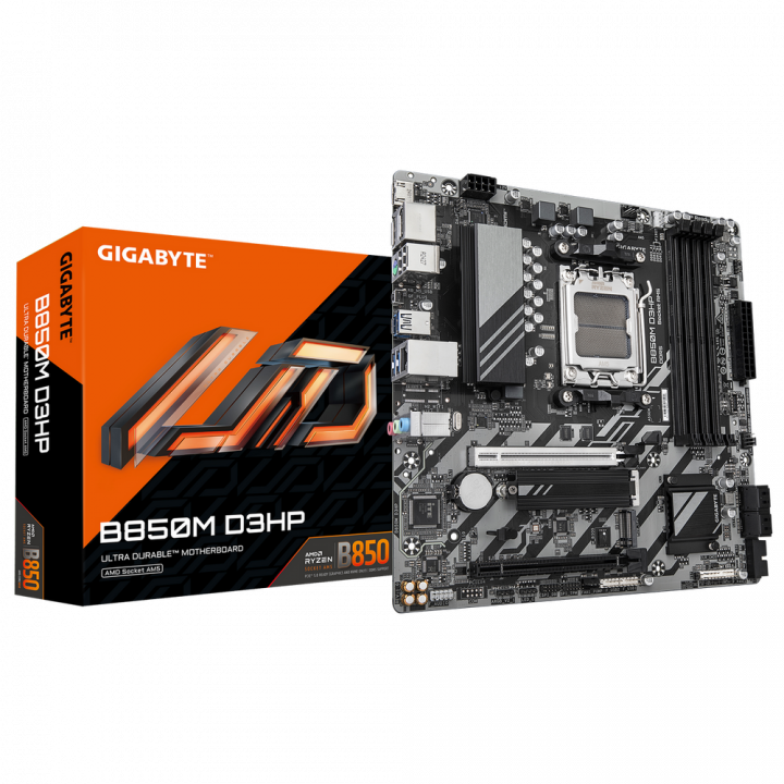 Плата Gigabyte B850M D3HP, AM5, PCIe 5.0 | AFOX.SU