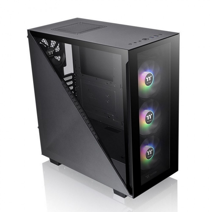 Корпус Thermaltake Divider 300 TG ARGB чёрный, ATX | AFOX.SU