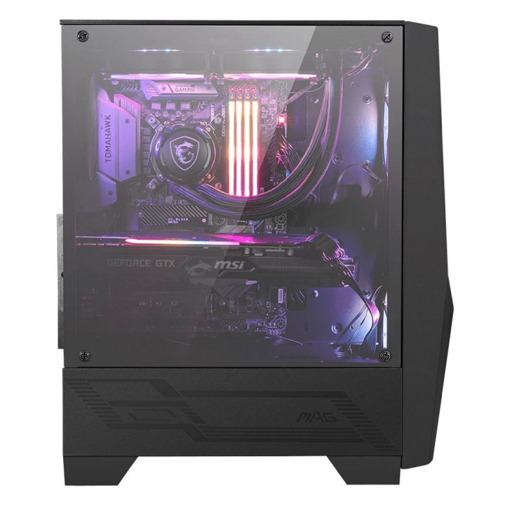 Корпус MSI MAG Forge 100R, Mid-Tower, ATX, ARGB | AFOX.SU