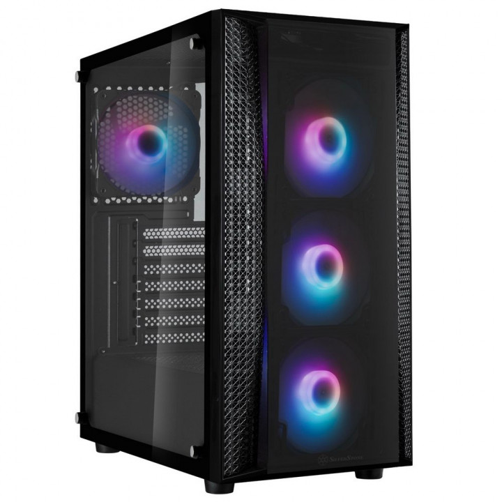 Корпус SilverStone FARA B1 Pro V2: ATX, 4 ARGB | AFOX.SU