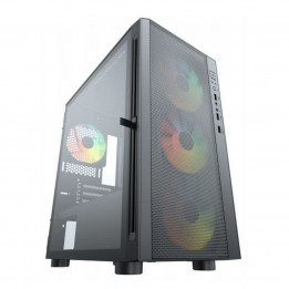 Корпус ACD Citadel 104: micro-ATX, 4 ARGB, сетка | AFOX.SU