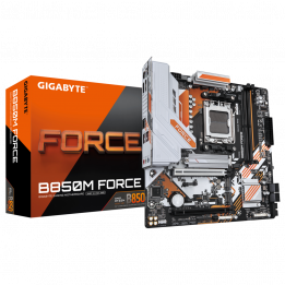 Плата Gigabyte B850M FORCE, AM5, micro-ATX, 3× M.2 | AFOX.SU