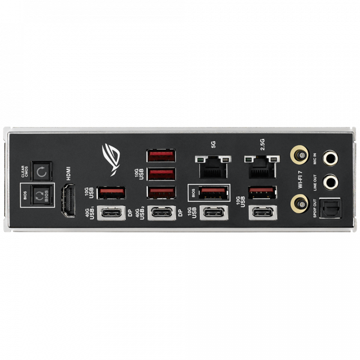 Плата ASUS ROG X870E HERO BTF, AM5, скрытые разъёмы | AFOX.SU