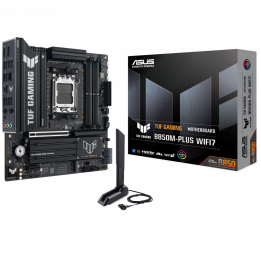Плата ASUS TUF GAMING B850M-PLUS WIFI7, AM5, mATX | AFOX.SU
