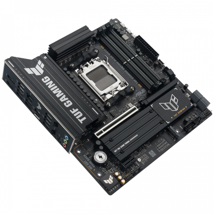 Плата ASUS TUF GAMING B850M-PLUS WIFI7, AM5, mATX | AFOX.SU
