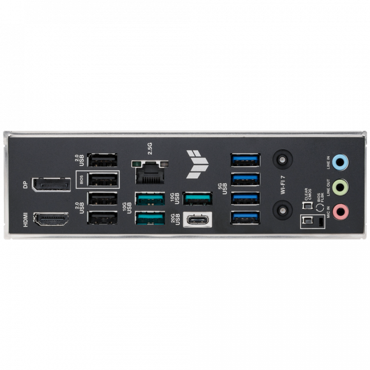 Плата ASUS TUF GAMING B850M-PLUS WIFI7, AM5, mATX | AFOX.SU