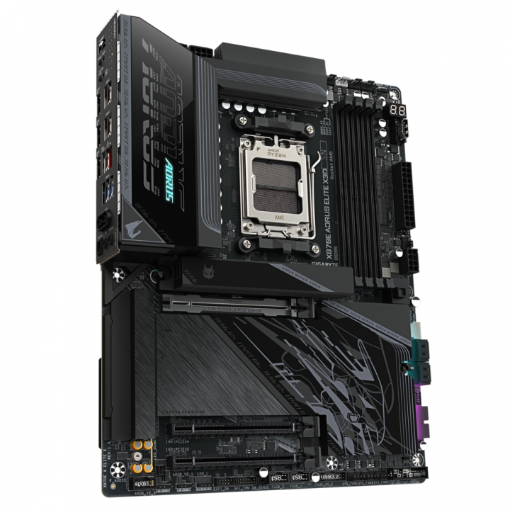 Плата Gigabyte X870E AORUS ELITE X3D, AM5, USB4 | AFOX.SU