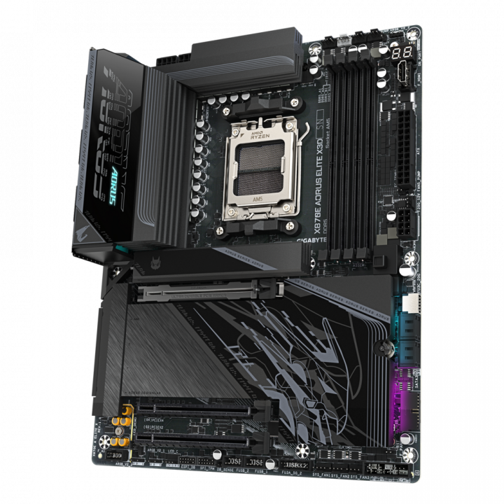 Плата Gigabyte X870E AORUS ELITE X3D, AM5, USB4 | AFOX.SU
