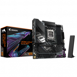 Плата Gigabyte X870M AORUS ELITE WIFI7, AM5, mATX | AFOX.SU
