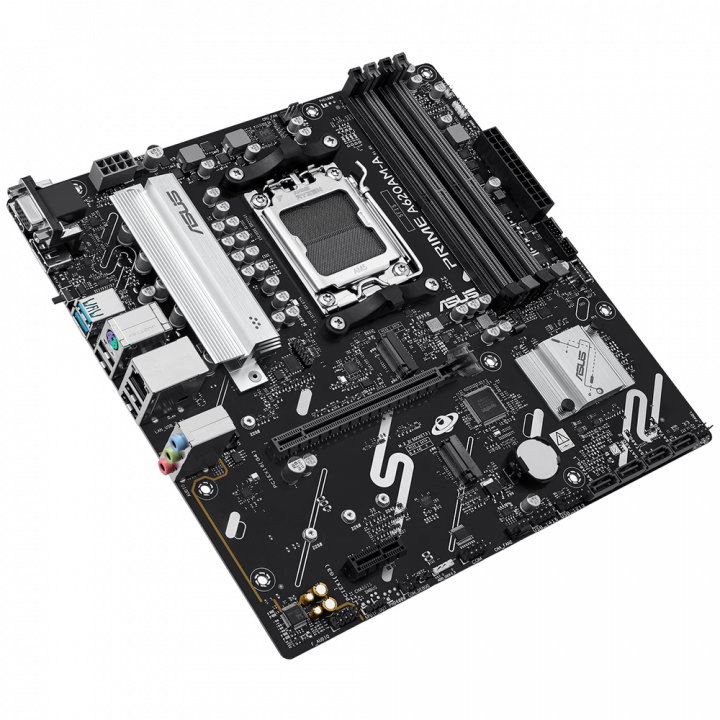 Плата ASUS PRIME A620AM-A-CSM, AM5, 4×DDR5, mATX | AFOX.SU
