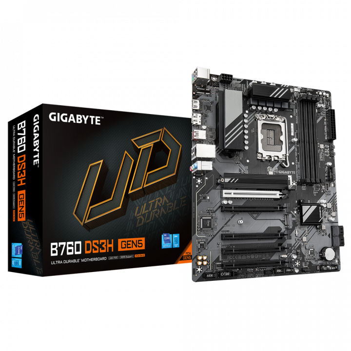 Плата Gigabyte B760 DS3H GEN5, LGA1700, ATX, DDR5 | AFOX.SU