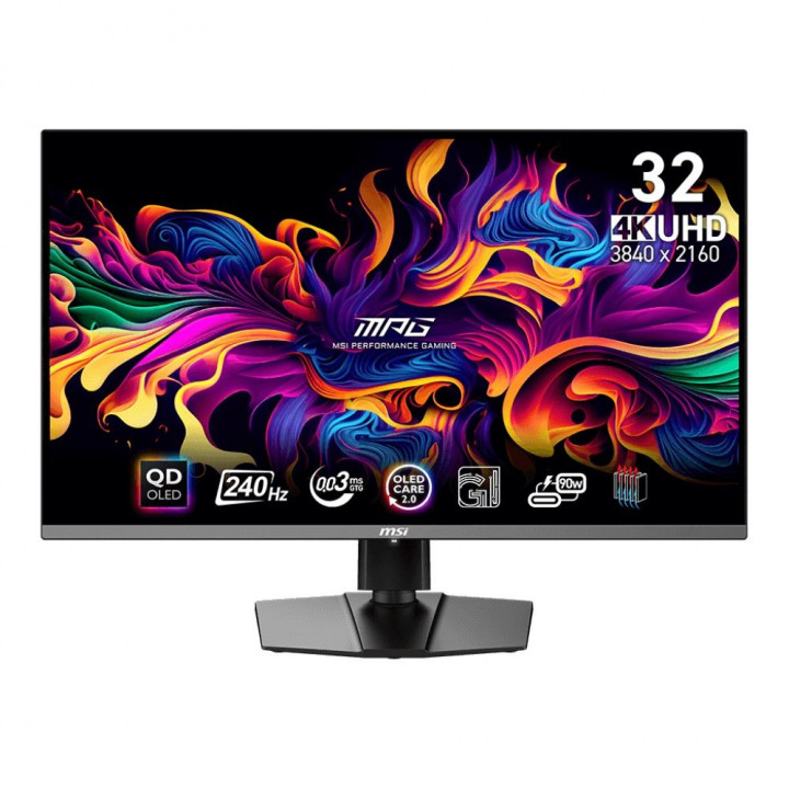 Монитор MSI MPG 321URX: 31,5″ QD-OLED 4K, KVM | AFOX.SU