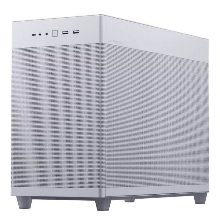 Корпус ASUS Prime AP201 TG белый, Micro-ATX | AFOX.SU
