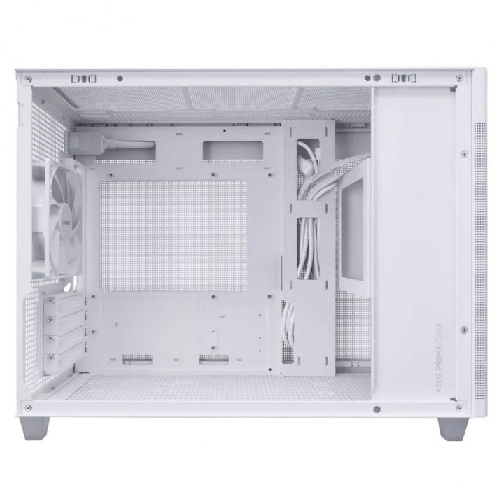 Корпус ASUS Prime AP201 TG белый, Micro-ATX | AFOX.SU