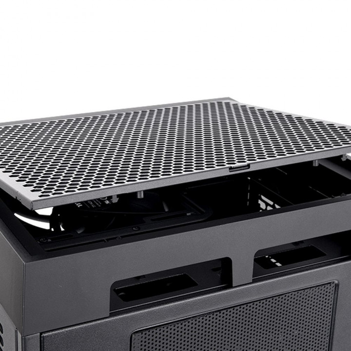 Корпус Thermaltake The Tower 200 чёрный, Mini-ITX | AFOX.SU