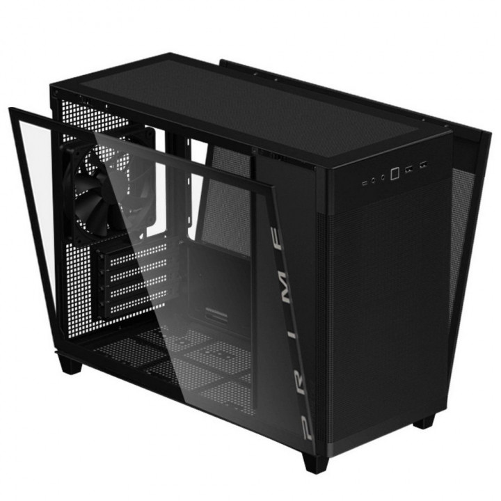 Корпус ASUS Prime AP201 TG чёрный, Micro-ATX | AFOX.SU