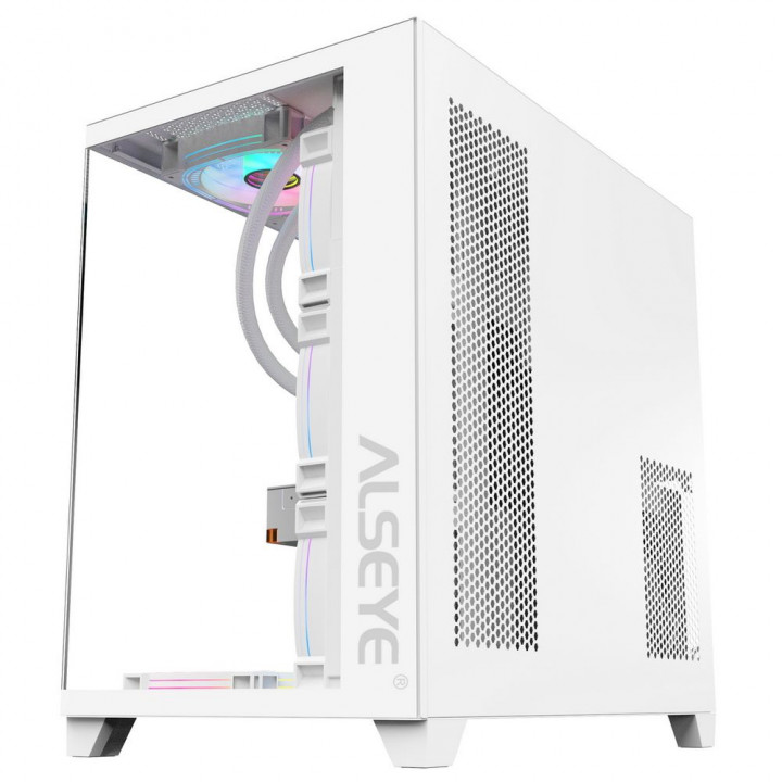 Корпус ALSEYE Paladin-W: ATX, 4 ARGB, пульт | AFOX.SU