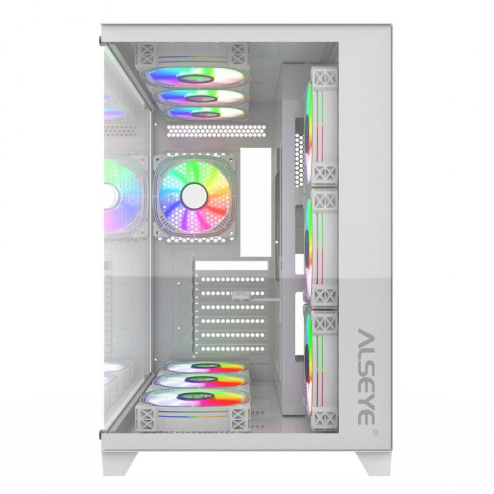 Корпус ALSEYE Paladin-W: ATX, 4 ARGB, пульт | AFOX.SU