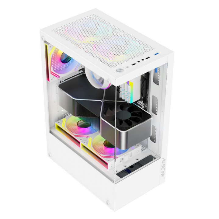 Корпус ALSEYE Spider-W: ATX, 5 вентиляторов | AFOX.SU