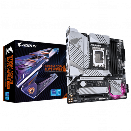 Плата Gigabyte B760M AORUS ELITE WIFI6E GEN5, mATX | AFOX.SU