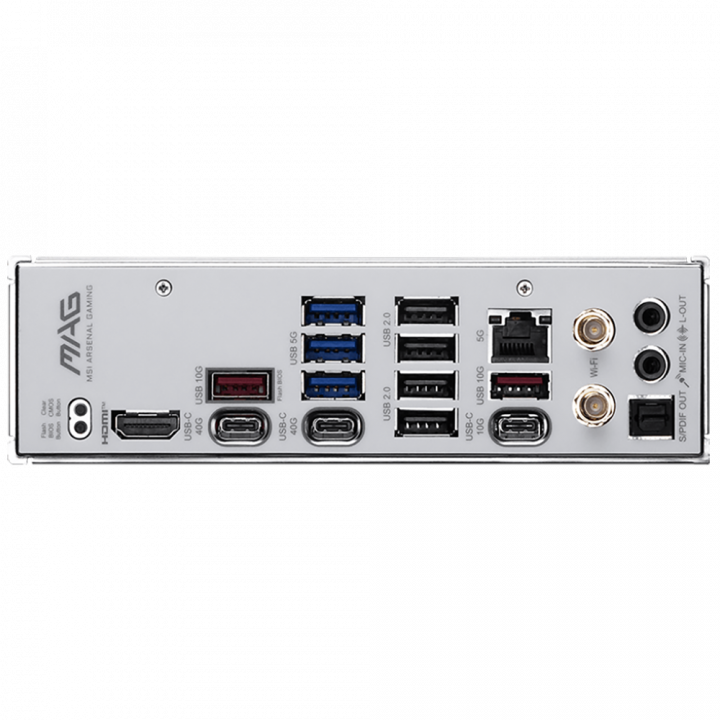 Плата MSI MAG X870E TOMAHAWK MAX WIFI PZ, AM5, белая | AFOX.SU