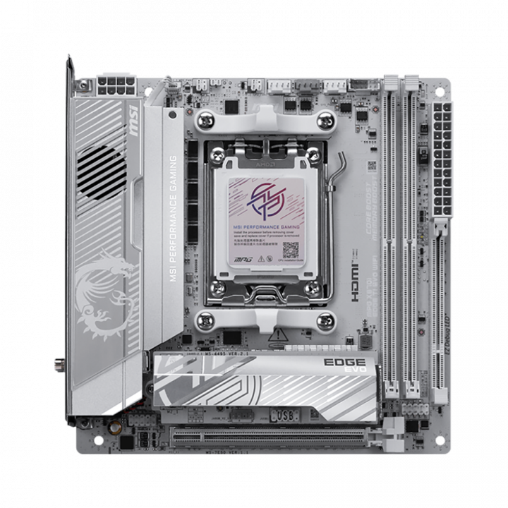 Плата MSI MPG X870I EDGE TI EVO WIFI, AM5, Mini-ITX | AFOX.SU