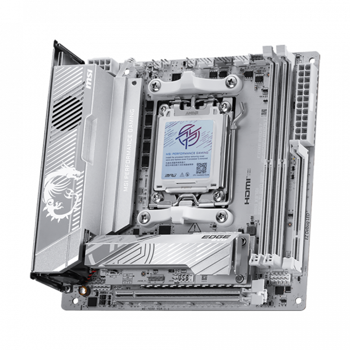 Плата MSI MPG X870I EDGE TI EVO WIFI, AM5, Mini-ITX | AFOX.SU