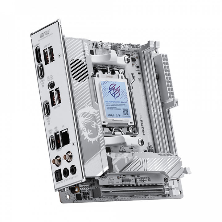 Плата MSI MPG X870I EDGE TI EVO WIFI, AM5, Mini-ITX | AFOX.SU