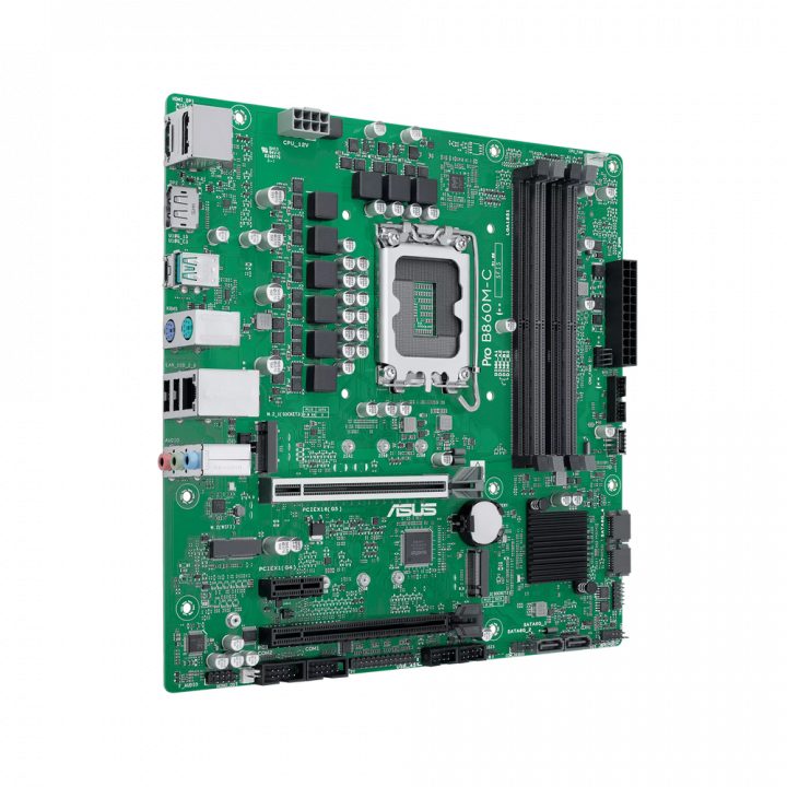 Плата ASUS PRO B860M-C-CSM, LGA1851, DDR5, mATX | AFOX.SU